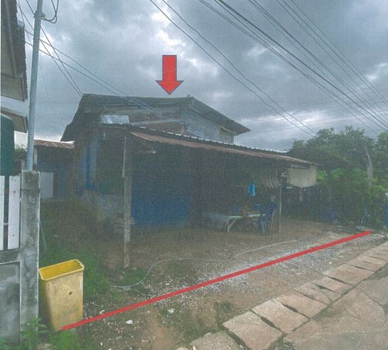รูปที่ดินพร้อมสิ่งปลูกสร้าง เหนือเมือง เมืองร้อยเอ็ด ร้อยเอ็ด