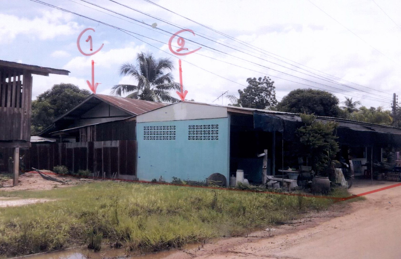รูปที่ดินพร้อมสิ่งปลูกสร้าง บ้านป่า เมืองพิษณุโลก พิษณุโลก