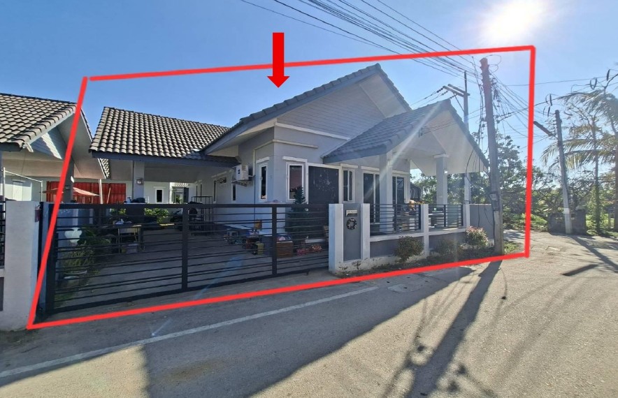 รูปที่ดินพร้อมสิ่งปลูกสร้าง ยางเนิ้ง สารภี เชียงใหม่