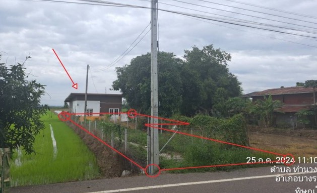 รูปที่ดินพร้อมสิ่งปลูกสร้าง บ้านกร่าง เมืองพิษณุโลก พิษณุโลก