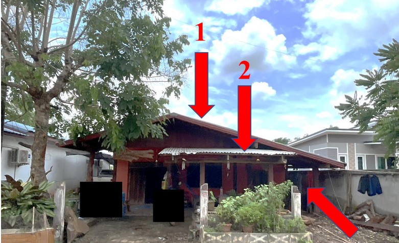 รูปที่ดินพร้อมสิ่งปลูกสร้าง บ้านค้อ บ้านผือ อุดรธานี