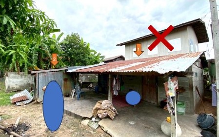 รูปที่ดินพร้อมสิ่งปลูกสร้าง โพนงาม กมลาไสย กาฬสินธุ์