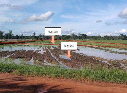 รูปที่ดินว่างเปล่า ยางโยภาพ ม่วงสามสิบ อุบลราชธานี