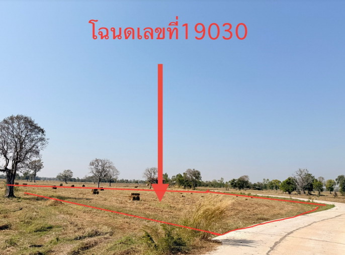 รูปที่ดินว่างเปล่า น้ำใส จตุรพักตรพิมาน ร้อยเอ็ด