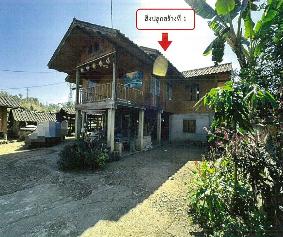 รูปที่ดินพร้อมสิ่งปลูกสร้าง บ่อสลี ฮอด เชียงใหม่