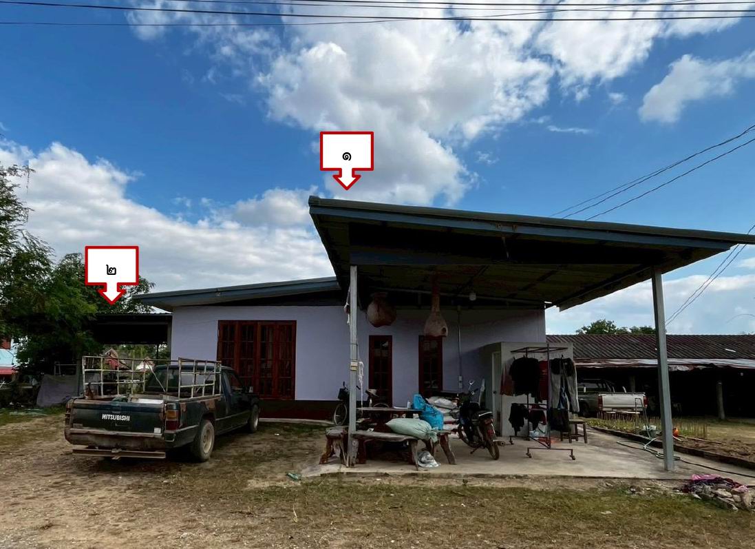 รูปที่ดินพร้อมสิ่งปลูกสร้าง แม่ข้าวต้ม เมืองเชียงราย เชียงราย