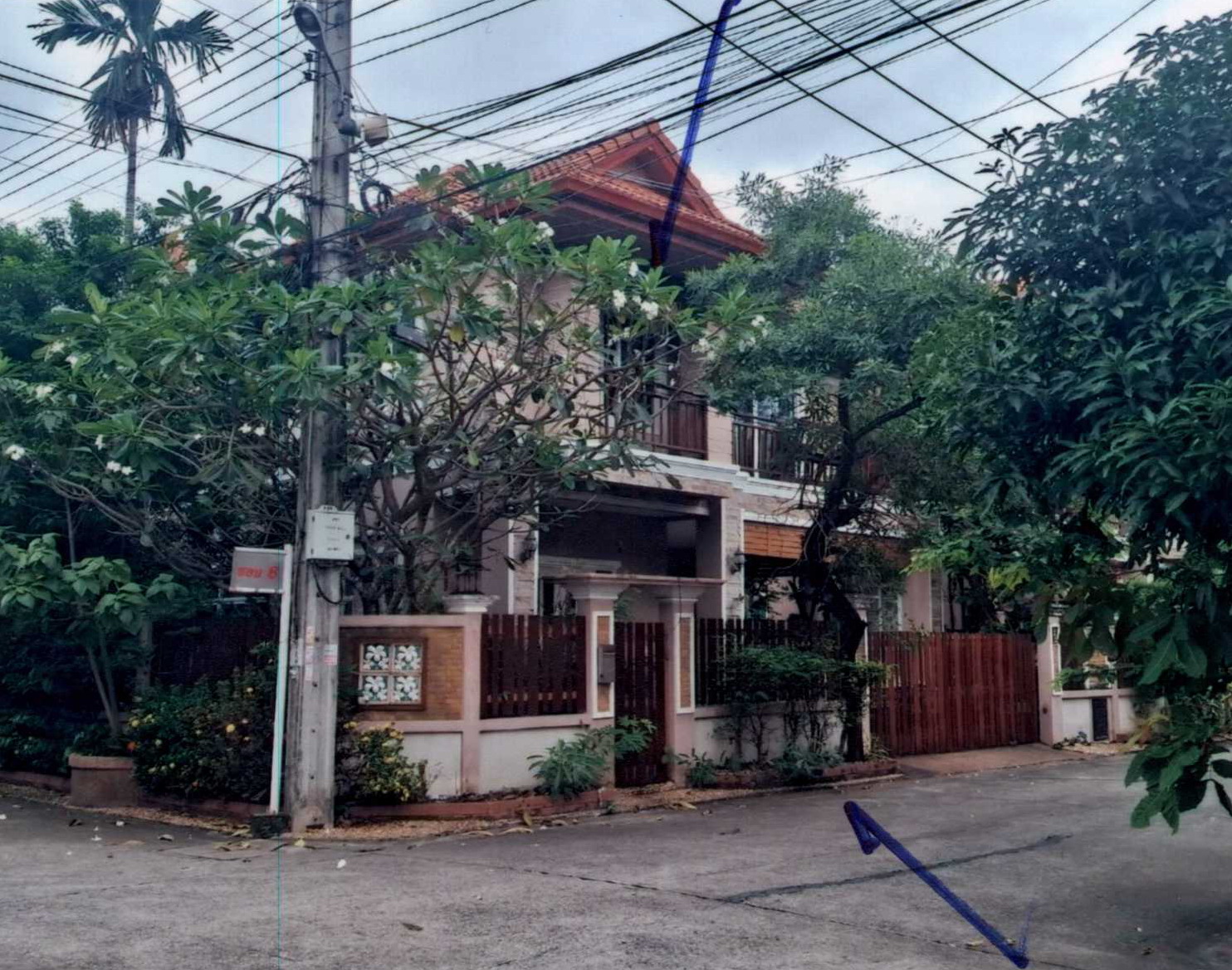 รูปที่ดินพร้อมสิ่งปลูกสร้าง บางสีทอง บางกรวย นนทบุรี