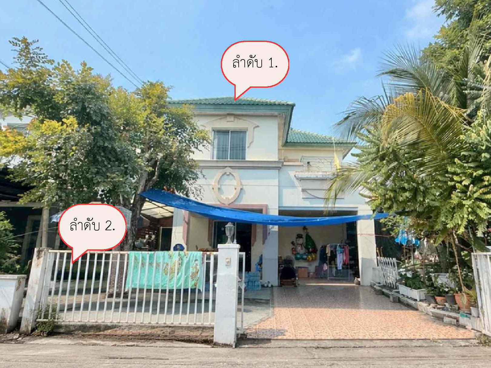 รูปที่ดินพร้อมสิ่งปลูกสร้าง บึงยี่โถ ธัญบุรี ปทุมธานี
