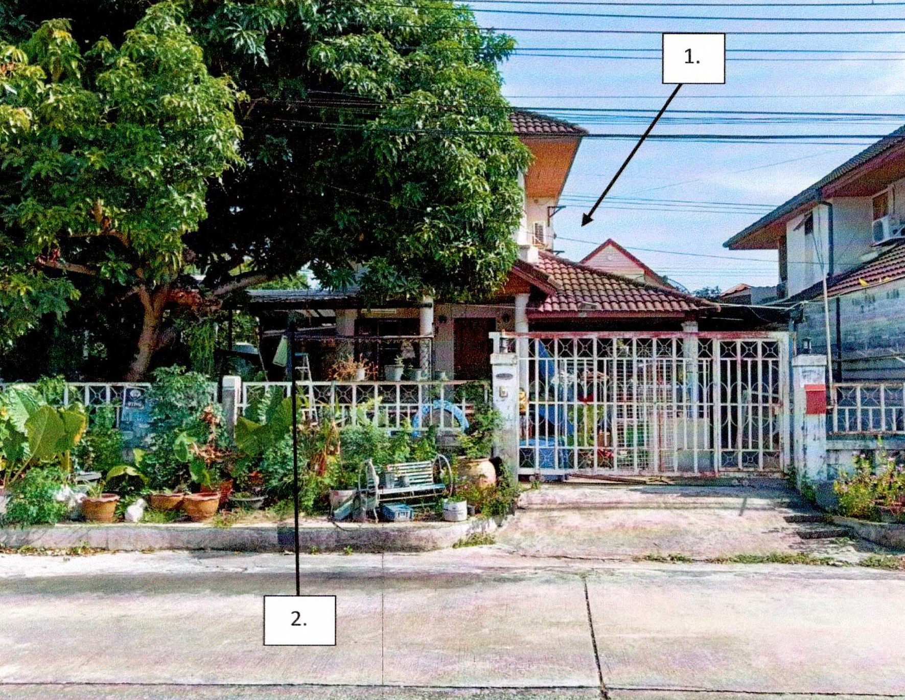 รูปที่ดินพร้อมสิ่งปลูกสร้าง สุรศักดิ์ ศรีราชา ชลบุรี