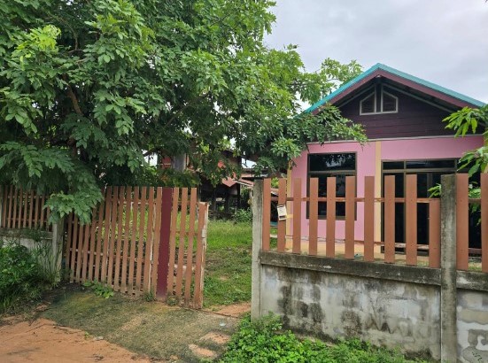 รูปที่ดินพร้อมสิ่งปลูกสร้าง ขั้นไดใหญ่ เมืองยโสธร ยโสธร