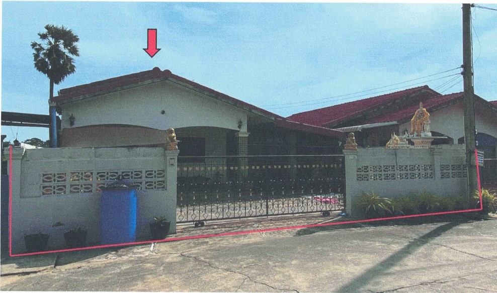 รูปที่ดินพร้อมสิ่งปลูกสร้าง หนองอ้อ บ้านโป่ง ราชบุรี