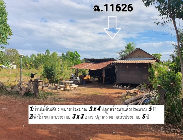 รูปที่ดินพร้อมสิ่งปลูกสร้าง ม่วงไข่ พังโคน สกลนคร