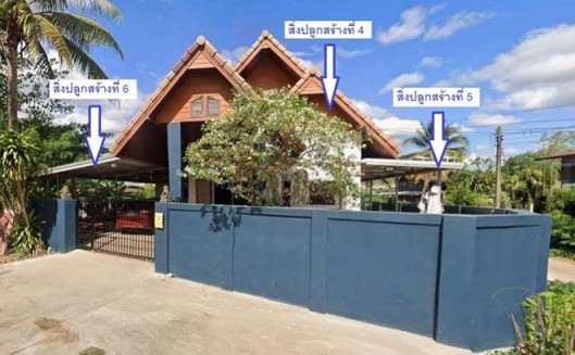 รูปที่ดินพร้อมสิ่งปลูกสร้าง ม่วงใหญ่ โพธิ์ไทร อุบลราชธานี