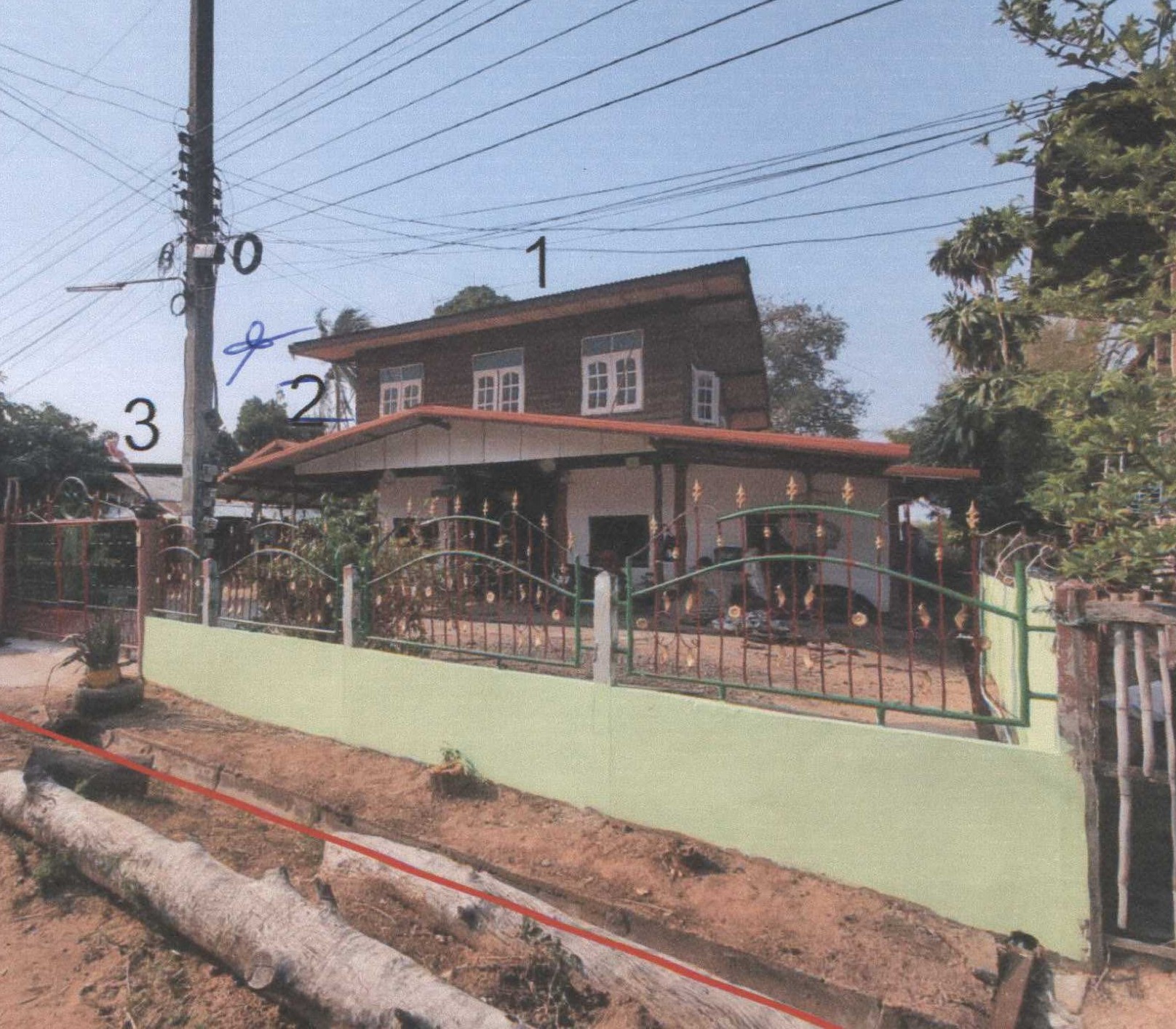รูปที่ดินพร้อมสิ่งปลูกสร้าง อุ่มเม่า โพนทอง ร้อยเอ็ด