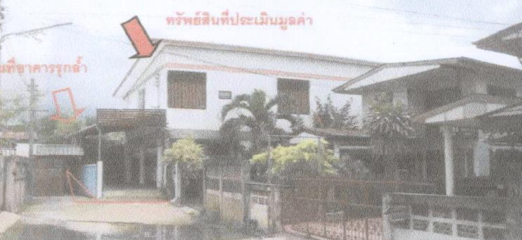 รูปที่ดินพร้อมสิ่งปลูกสร้าง ตลาด เมืองมหาสารคาม มหาสารคาม