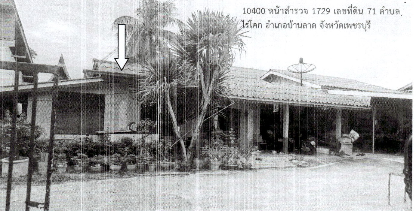 รูปที่ดินพร้อมสิ่งปลูกสร้าง ไร่โคก บ้านลาด เพชรบุรี