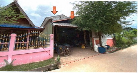 รูปที่ดินพร้อมสิ่งปลูกสร้าง หนองตอกแป้น ยางตลาด กาฬสินธุ์