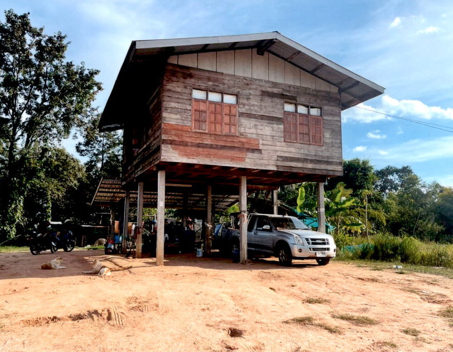 รูปที่ดินพร้อมสิ่งปลูกสร้าง หัวนาคำ ยางตลาด กาฬสินธุ์