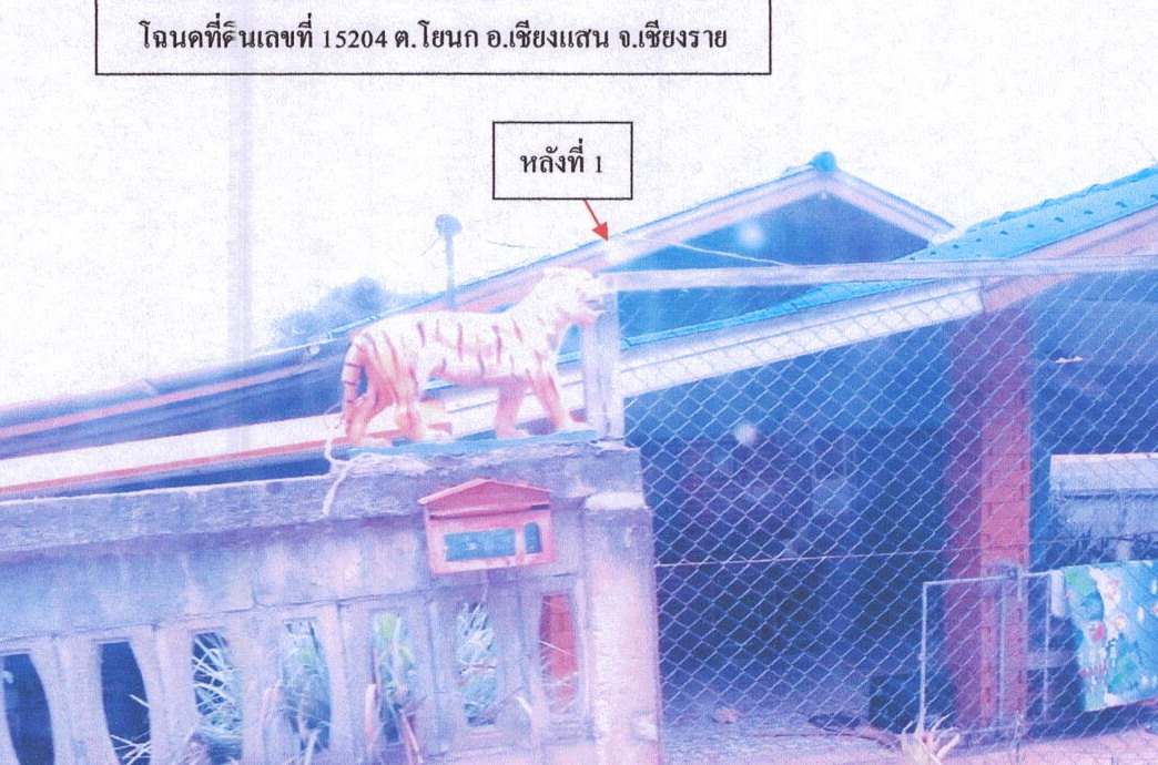 รูปที่ดินพร้อมสิ่งปลูกสร้าง โยนก เชียงแสน เชียงราย