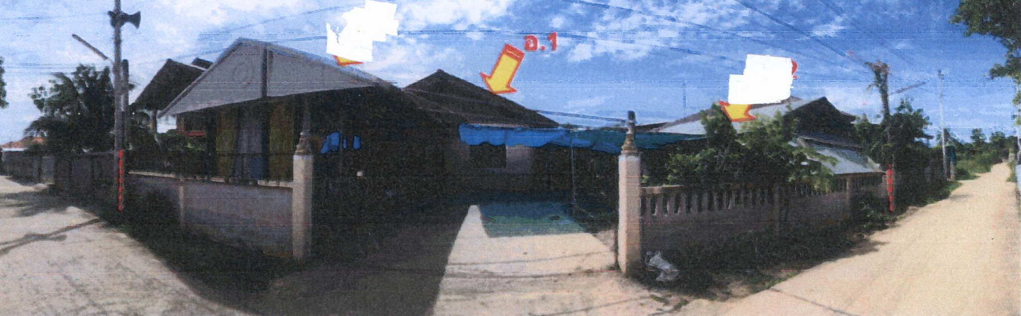 รูปที่ดินพร้อมสิ่งปลูกสร้าง ร่องฟอง เมืองแพร่ แพร่