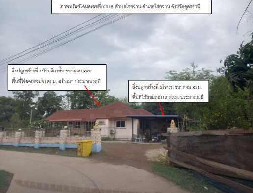 รูปที่ดินพร้อมสิ่งปลูกสร้าง ไชยวาน ไชยวาน อุดรธานี