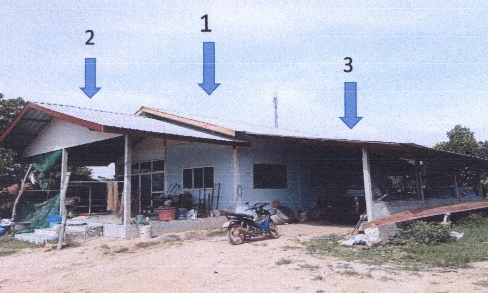 รูปที่ดินพร้อมสิ่งปลูกสร้าง โพนครก ท่าตูม สุรินทร์