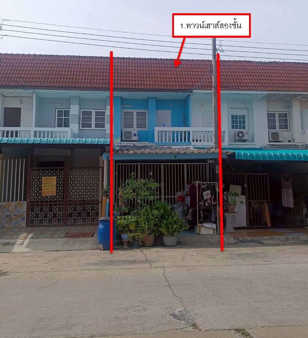 รูปที่ดินพร้อมสิ่งปลูกสร้าง คูขวาง ลาดหลุมแก้ว ปทุมธานี