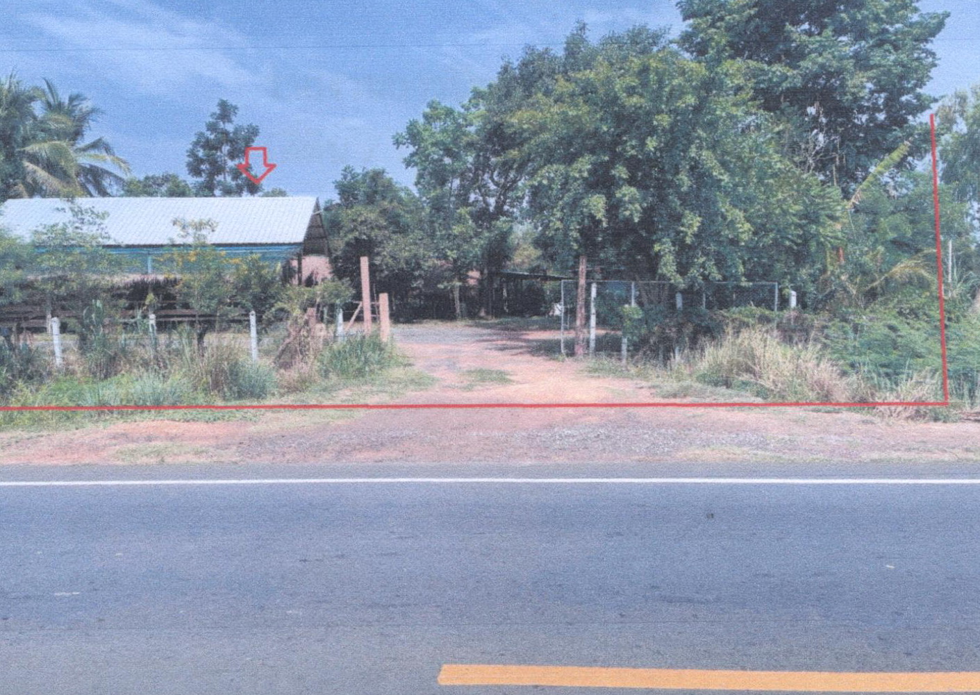 รูปที่ดินพร้อมสิ่งปลูกสร้าง สำโรงพลัน ไพรบึง ศรีสะเกษ