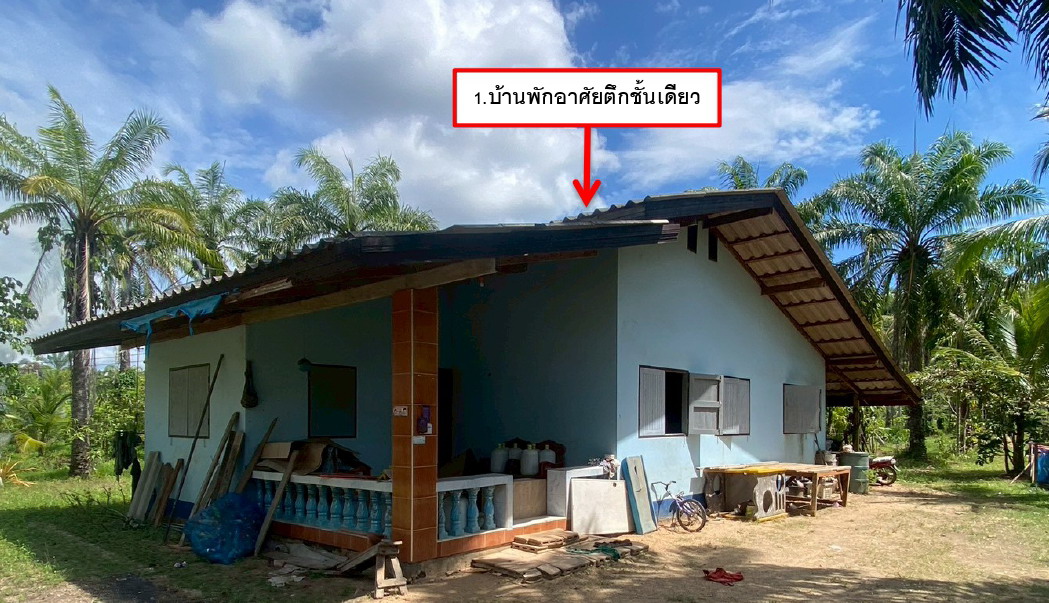 รูปที่ดินพร้อมสิ่งปลูกสร้าง แหลมทราย หลังสวน ชุมพร