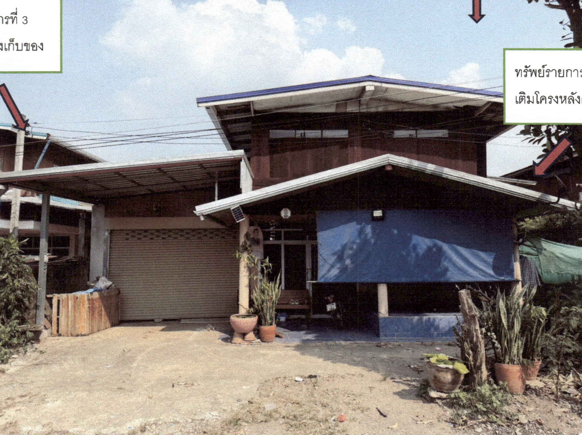 รูปที่ดินพร้อมสิ่งปลูกสร้าง ทรายขาว วังสะพุง เลย
