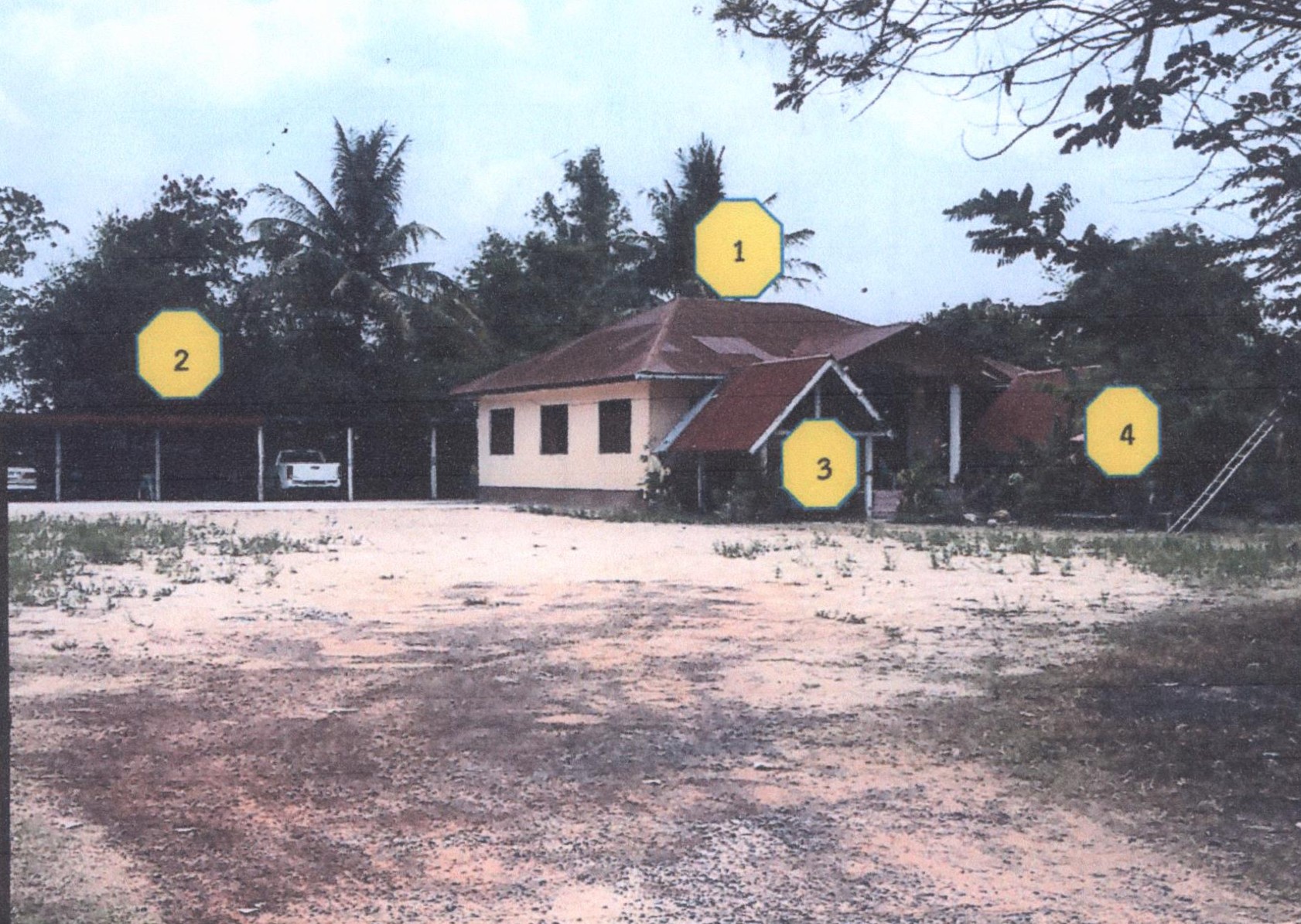 รูปที่ดินพร้อมสิ่งปลูกสร้าง หนองไฮ สำโรง อุบลราชธานี