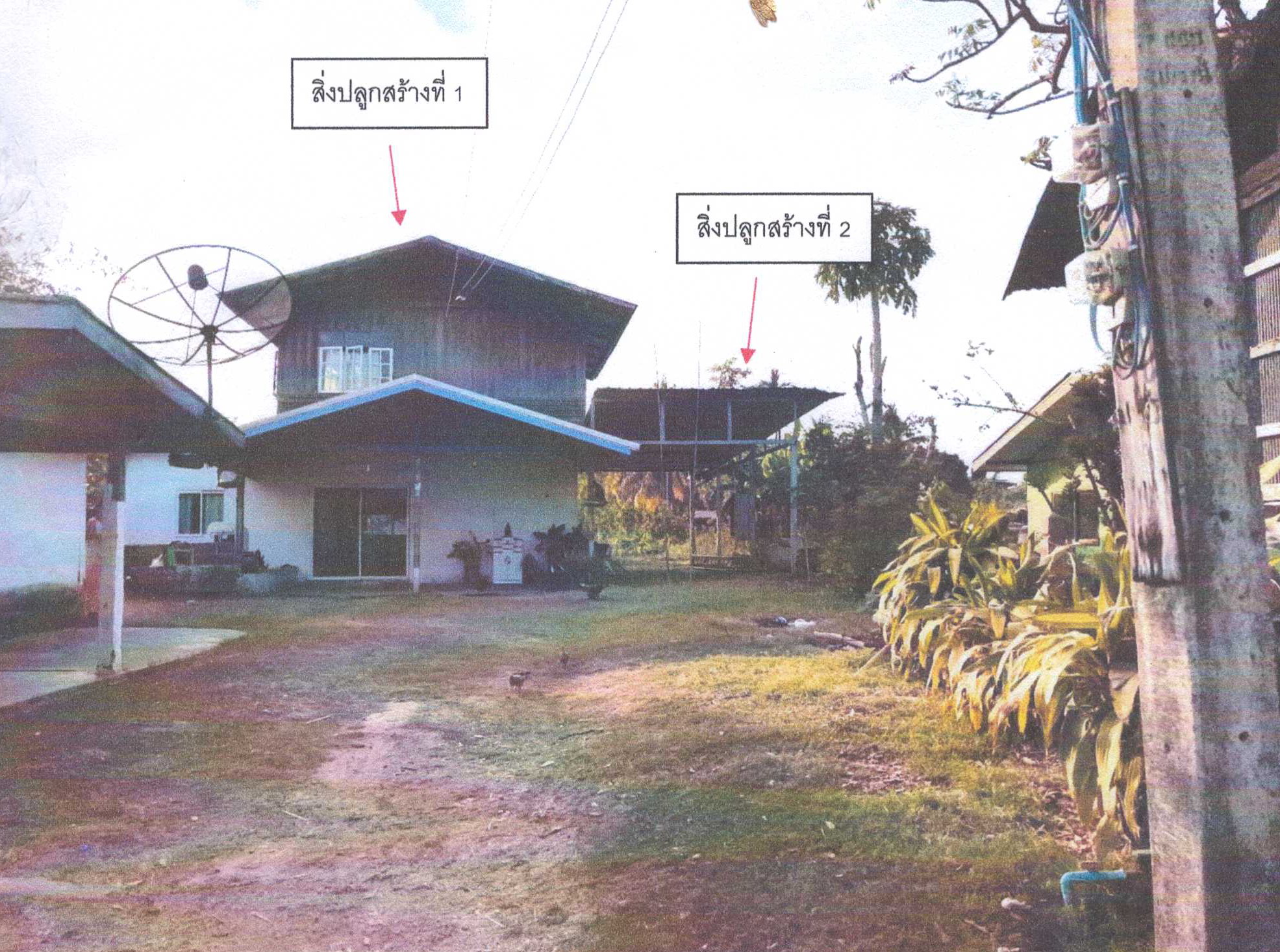 รูปที่ดินพร้อมสิ่งปลูกสร้าง จาน เมืองศรีสะเกษ ศรีสะเกษ