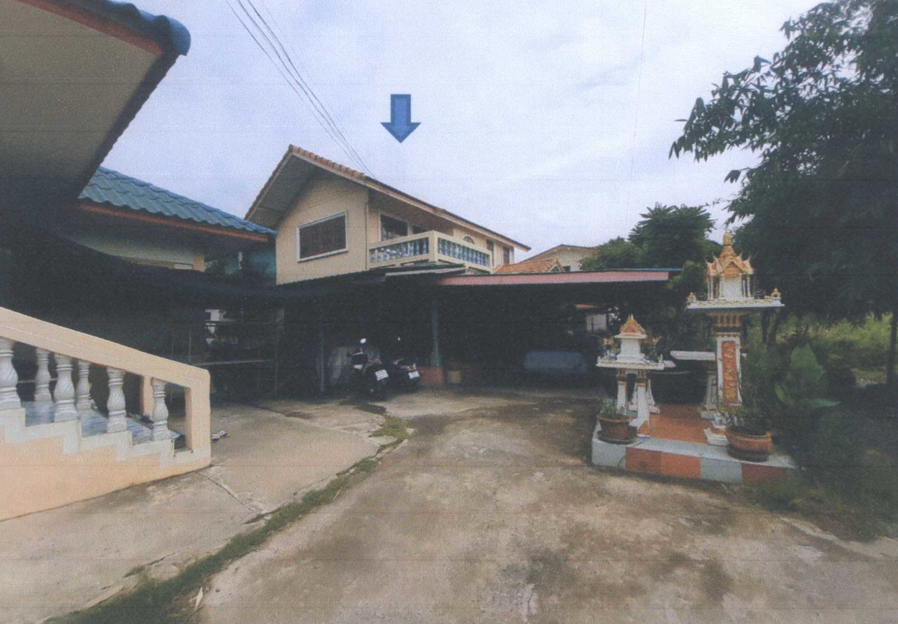 รูปที่ดินพร้อมสิ่งปลูกสร้าง บ้านกระแชง เมืองปทุมธานี ปทุมธานี