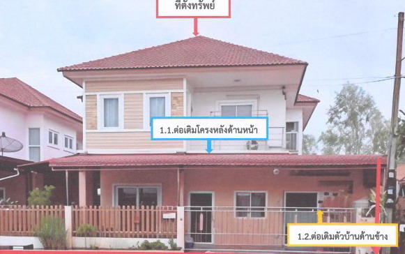 รูปที่ดินพร้อมสิ่งปลูกสร้าง บ้านเลื่อม เมืองอุดรธานี อุดรธานี