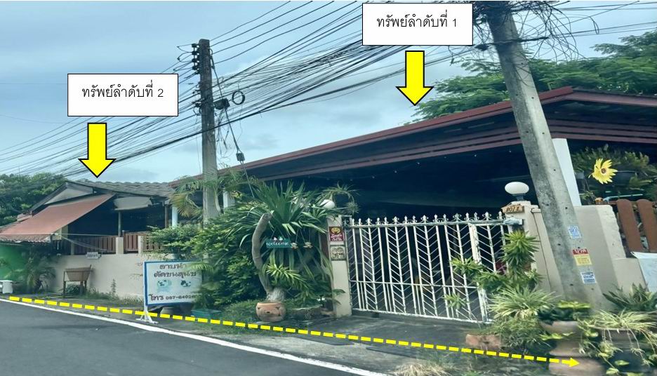 รูปที่ดินพร้อมสิ่งปลูกสร้าง ในเมือง เมืองอุบลราชธานี อุบลราชธานี