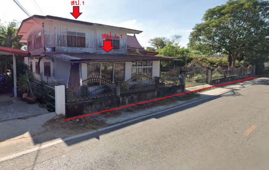 รูปที่ดินพร้อมสิ่งปลูกสร้าง รอบเมือง เมืองร้อยเอ็ด ร้อยเอ็ด