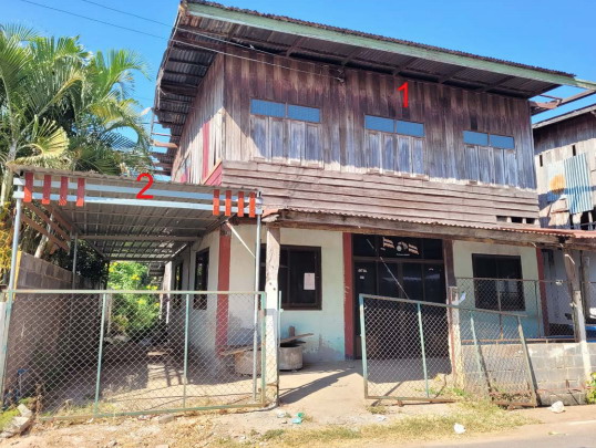รูปที่ดินพร้อมสิ่งปลูกสร้าง เมืองบัว เกษตรวิสัย ร้อยเอ็ด