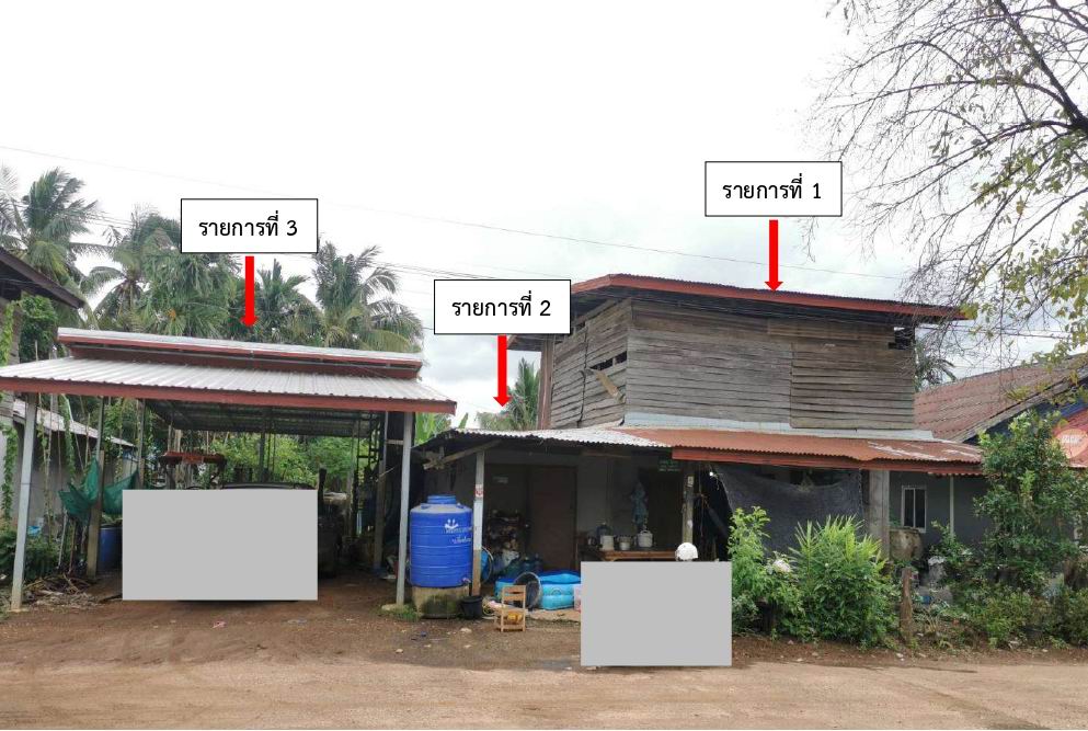 รูปที่ดินพร้อมสิ่งปลูกสร้าง เสื่องข้าว ศรีรัตนะ ศรีสะเกษ