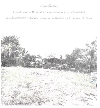 รูปที่ดินว่างเปล่า แม่คะ ฝาง เชียงใหม่