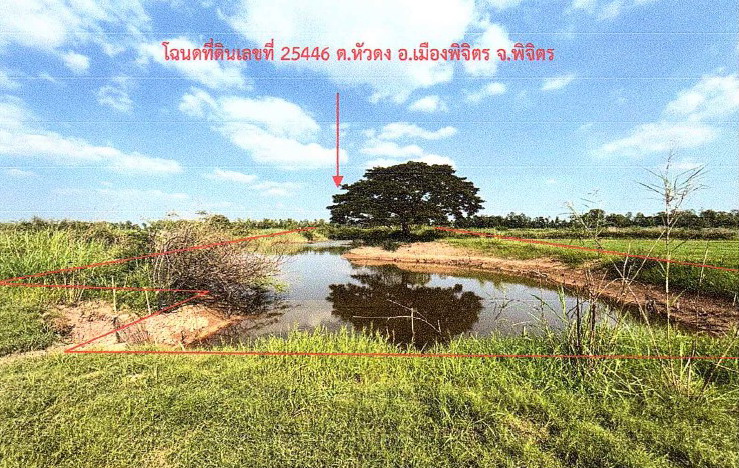 รูปที่ดินว่างเปล่า หัวดง เมืองพิจิตร พิจิตร