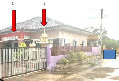 รูปที่ดินพร้อมสิ่งปลูกสร้าง วังเย็น บางแพ ราชบุรี