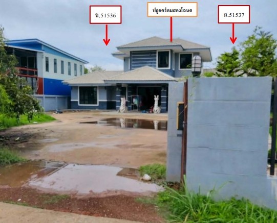 รูปที่ดินพร้อมสิ่งปลูกสร้าง โพนทอง เมืองกาฬสินธุ์ กาฬสินธุ์