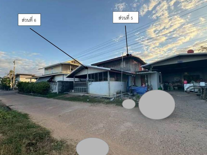 รูปที่ดินพร้อมสิ่งปลูกสร้าง เตย ม่วงสามสิบ อุบลราชธานี