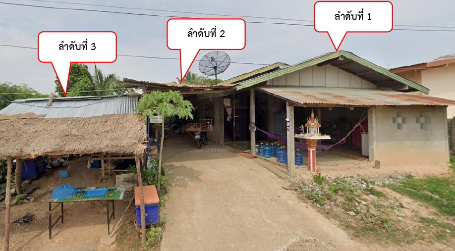 รูปที่ดินพร้อมสิ่งปลูกสร้าง โคกก่ง ชานุมาน อำนาจเจริญ