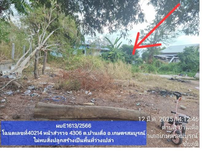 รูปที่ดินว่างเปล่า บ้านเดื่อ เกษตรสมบูรณ์ ชัยภูมิ