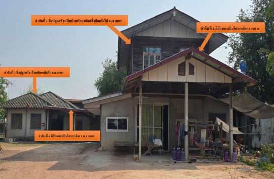 รูปที่ดินพร้อมสิ่งปลูกสร้าง มหาไชย สมเด็จ กาฬสินธุ์