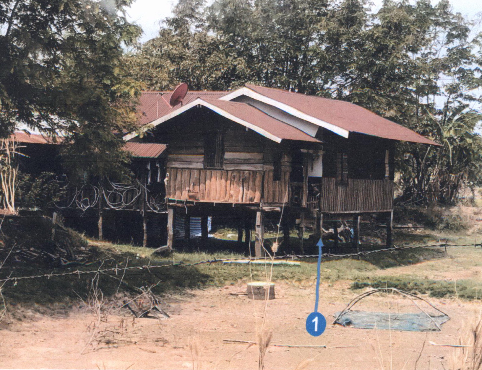 รูปที่ดินพร้อมสิ่งปลูกสร้าง ศรีสุข เขื่องใน อุบลราชธานี