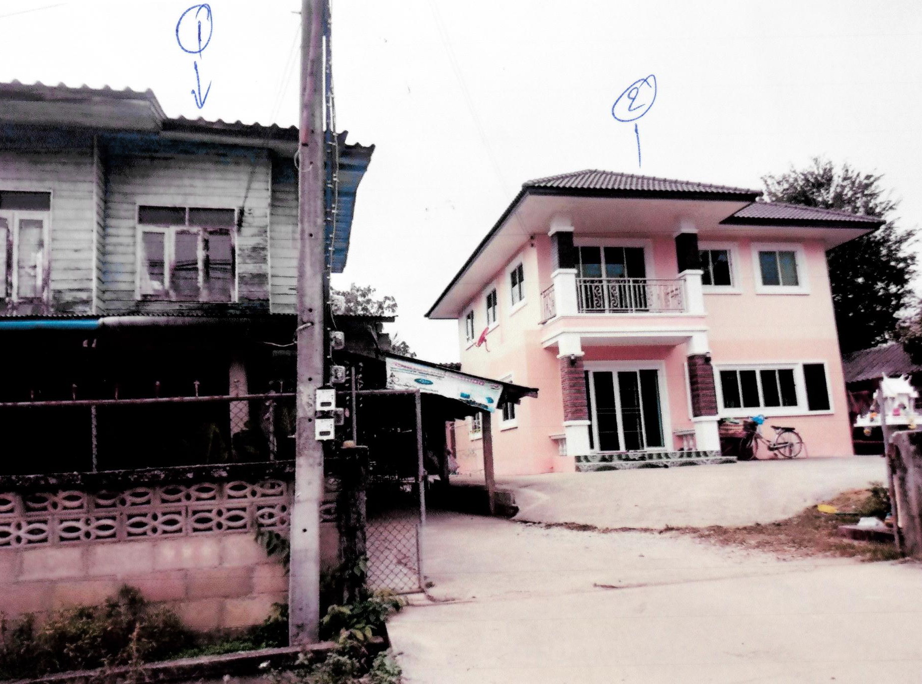 รูปที่ดินพร้อมสิ่งปลูกสร้าง ห้วยซ้อ เชียงของ เชียงราย