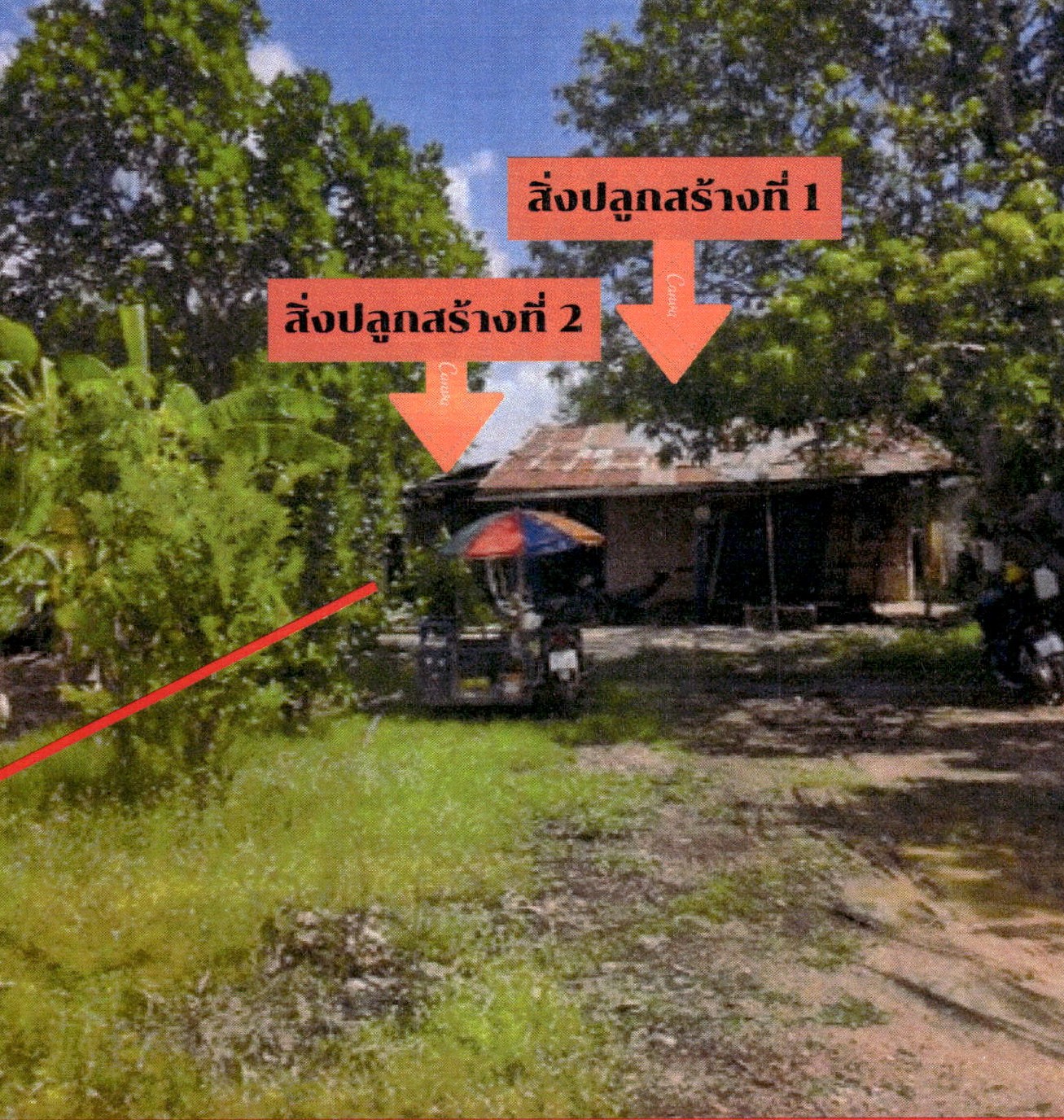 รูปที่ดินพร้อมสิ่งปลูกสร้าง วังแดง ตรอน อุตรดิตถ์