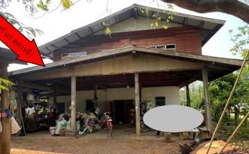 รูปที่ดินพร้อมสิ่งปลูกสร้าง สระพัง บ้านแท่น ชัยภูมิ
